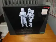 ARTFX + KOTOBUKIYA STAR WARS 2 PACK FIRST ORDER SNOWTROOPER & FLAMETROOPER NIB