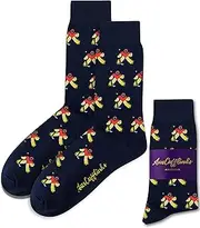 [AUSCUFFLINKS] Ice Hockey GOALIE KEEPER Socks | Goalie Socks | IceHockey Player | Work for Him | Bday Present for Guys (Ice Hockey Goalie)