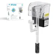 5 Gallon Aquarium Filter with Surface Skimmer, Small Quiet Fish Tank Filter, ...