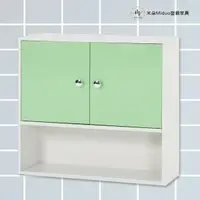 在飛比找樂天市場購物網優惠-兩門塑鋼浴室吊櫃 浴室櫃 防水塑鋼家具【米朵Miduo】