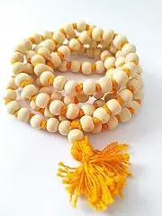 [Generic] Aashita Creations NEEM JAPA MALA 108+1 Beads (Multicolour, Medium)