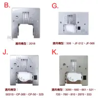 在飛比找蝦皮購物優惠-原廠 車樂美 縫紉機 專用 針板 5031S CP-300 