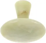 SHERCHPRY Mushroom Shaped Stone for Facial Massage Natural Stone Scraping Tool for Relaxation Reduces Puffiness Compact Design for Home Travel Skincare Routine