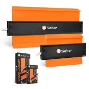 Saker Contour Gauge Duplication-Adjustable Lock-Precisely Copy Irregular Shap...