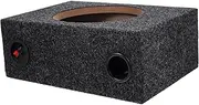 BUGUUYO Sealed Carpeted Subwoofer Enclosure Box Car Audio Modification DIY 8 Inch Speaker Box Rug Subwoofer Carpet Speakers Passive Wooden Plush Sealed Subwoofer Enclosure