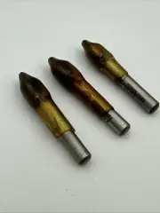 Set Of 3 Porter Cable 44858 1/4" Shank Laminate Trim Router Bits