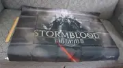 Final Fantasy XIV Stormblood Promo COLLECTOR'S FLAG FABRIC CLOTH POSTER BANNER