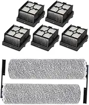Brush Roller and Vacuum HEPA Filter Accessories, Compatible for Tineco Floor 1 S5 Combo Cordless Wet Dry Vacuum Cleaner Set Replacement Cleaning Appliances(Set-P)