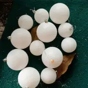 6Pcs Christmas Balls DIY Xmas Tree Baubles Hanging Party Ornament Decorations