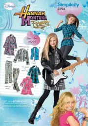 Simplicity Sewing Pattern 2294 Girls Pants Dress Jacket Vest Sizes 8 1/2- 16 1/2