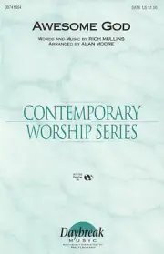 Rich Mullins Awesome God SATB