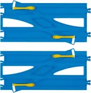 Takara Tomy Plarail Double track point rail (2 pcs) R-24