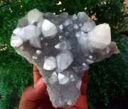 Apophyllite On Chalcedony Matrix Minerals