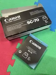 BOX OF FIVE (5) Canon SC-70 Black Correctable Film Ribbon Cassettes Sealed NOS