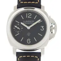 在飛比找momo購物網優惠-【PANERAI 沛納海】LUMINOR LOGO 手上鍊黑