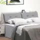 【綠家居】邁尼耶 現代6尺雙人加大貓抓皮革床頭箱(不含床底＋不含床墊)