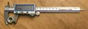 Digital Fastener Nut Caliper 0.0005" / 0.01mm / 1/128", Fractional measurement