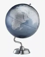 Blue Diamond Marquis Desktop World Globe