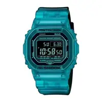 在飛比找森森購物網優惠-【CASIO 卡西歐】G-SHOCK 藍牙 半透明 漸變炫藍