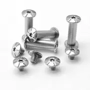 Knife Handle Screws Rivets Nuts Corby Bolts Pins Screws Handle Material 4 Pieces