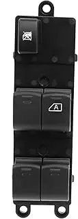 SENHE Front Left Right Master Electric Window Switch Button Compatible with Nissan Compatible with Navara D40 Compatible with Qashqai Compatible with Pathfinder 2004-2016 25401-EB30B 25401-JD00A (Col