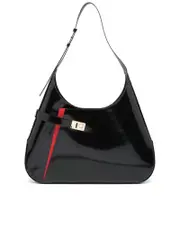 Ferragamo Patent Leather Shoulder Bag