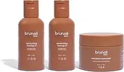 Brunae Body Summer Glow Bundle - 2-Step Tanning Prep & Accelerating Oil for a Deep, Golden Tan