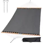 Portable Double Outdoor Hammock, 450lbs Capacity, Quick Dry 2 Person Hammock ...
