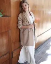 [Belle & Bloom] Found in the Wild Blazer - Camel