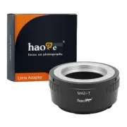 Manual Adapter for M42 42mm Screw Mount Lens to Leica Panasonic L Mount Camera