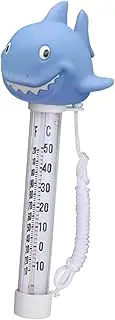 Generic Floating Pool Thermometer Water Thermometer Easy to Read for Indoor Outdoor Swimming Pools & Spas, Shark