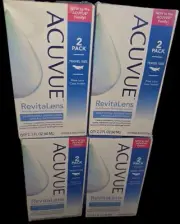 Lot Of 4 Travel RevitaLens Multi-Purpose Disinfecting Solution 2fl Oz Exp 21