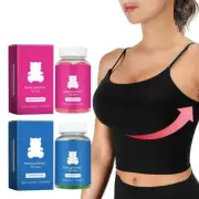 Natural Breast Gummies Highlight The Contours of Health Aid, with Fruit Flavored