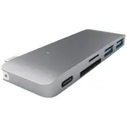 Satechi USB-C Passthrough Hub Space Grey