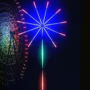 Led Fireworks Lights 30 Lights/11*0.5m+1mindustrial Floor Lamp Arc Lamps B