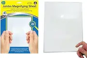 Jumbo Magnifying Sheet A4 Full Page Reading Text Lens 3X Magnification School