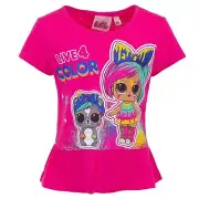 LOL Surprise T Shirt Fuchsia