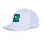NEW Callaway Golf Lucky Rutherford 2024 FLEXFIT Snapback Hat - White / Green