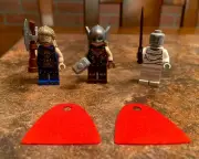 Lego 76207 Marvel Minifigure Lot Thor, Mighty Thor (Lady) & Gorr Minifigures