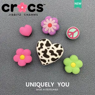 jibbitz crocs charms 鞋釦 洞洞鞋配飾  粉色女性系列 可愛裝飾鞋花  DIY趣味飾品