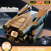 Drone 4K HD Dual Camera Dron Brushless Motor 5G WIFI Quadcopter Helicopter Toys