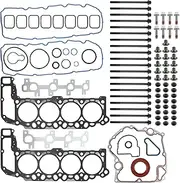 Carbhub Head Gasket Set Compatible with Jeep Grand Cherokee 4.7L V8 Compatible with Dodge Ram Durango Dakota 1500 4.7L V8 1999-2003 with Head Bolts Replaces CS26157 ES71129 HS26157PT HBGM30400
