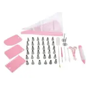 61PCs Cake Decoration Tools Icing Piping Tips Professional Cake Decorating Kit