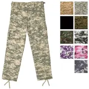 Kids Camouflage Military BDU Fatigue Pants Trousers Army Cargo Fatigue Pants