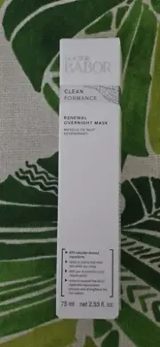 Doctor Babor CLEAN FORMANCE Renewal Overnight Mask Full Size 2.53 oz / 75ml NIB