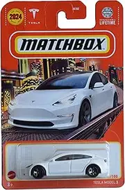 [Matchbox] Tesla Model 3, White 53/100