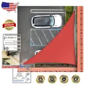 Custom Size 14' x 22' Triangle Sun Shade Sail - 200GSM Heavy Duty Durability