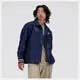 NEW BALANCE 外套 NB 深藍 刺繡LOGO 棒球 教練外套 男 MJ41553NNY