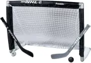 Franklin Sports NHL Mini Hockey Goal Set with Sticks and Foam Balls