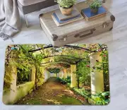 3D Garden Corridor NBC633610 Game Rug Mat Elegant Photo Carpet Mat Romy